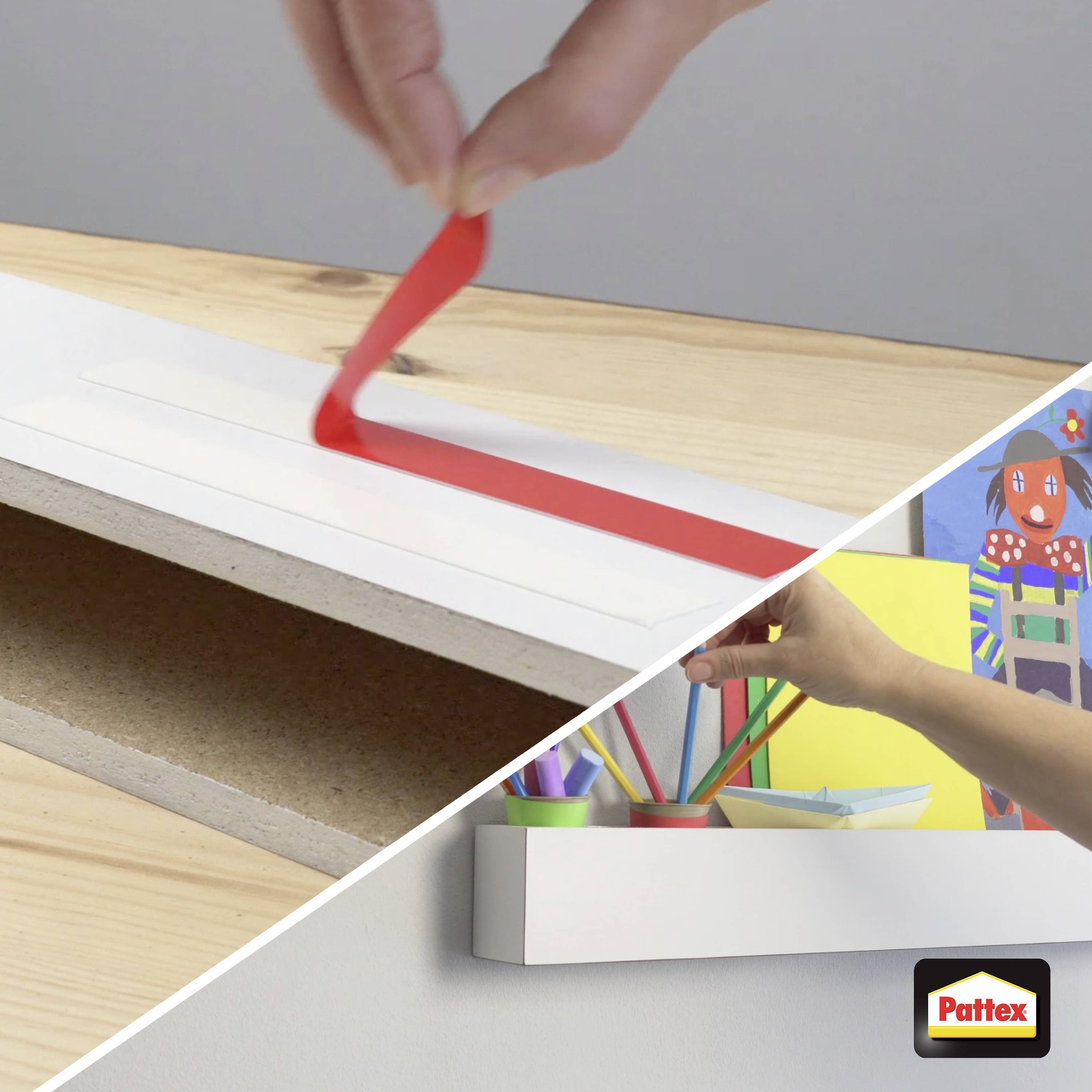 Pattex PRO/DIY Tapes PXMT2 Doppelseitiges Klebeband Weiß (L x B) 1.5 m x 19 mm 1 St.