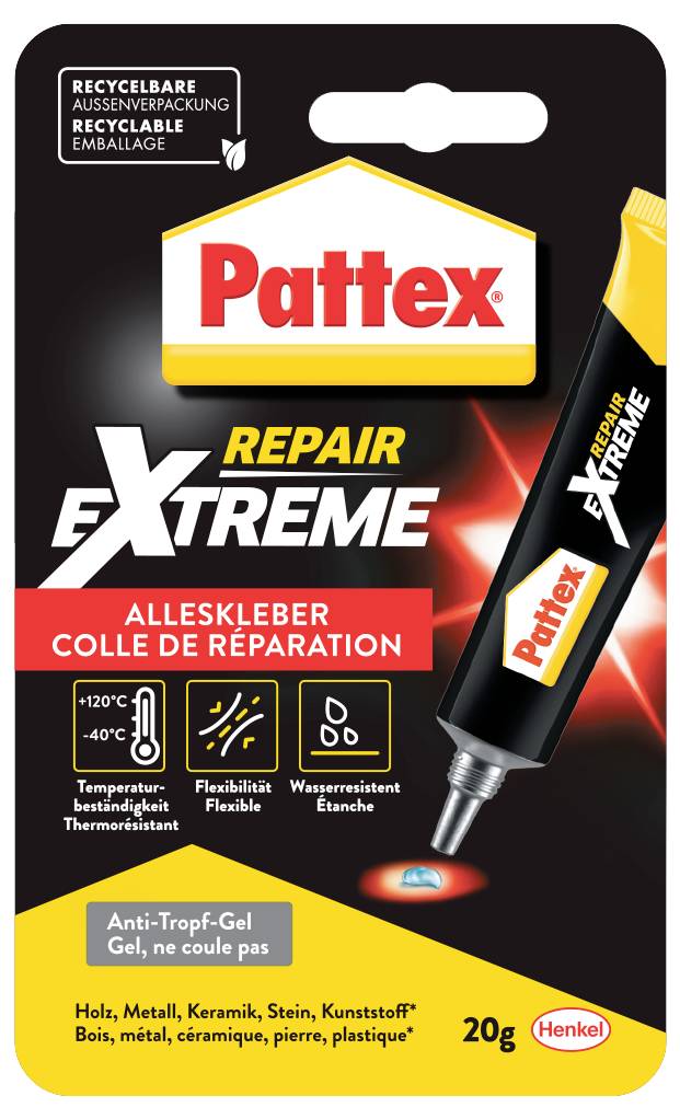 Pattex REPAIR EXTREME Kunststoffkleber PRXG2 20g