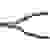 Knipex 49 21 A21 Seegeringzange Passend für (Seegeringzangen) Außenringe 19-60mm Spitzenform (Details) abgewinkelt 90°