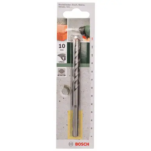 Bosch Accessories 2609256907 Beton-Spiralbohrer 10 mm Gesamtlänge 120 mm SDS-Quick 1 St. Bosch Accessories 2609256907 Beton-Spiralbohrer 10 mm Gesamtlänge 120 mm SDS-Quick 1 St.