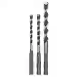 Bosch Accessories 2609256918 Hartmetall Mehrzweckbohrer-Set 3teilig 5 mm, 6 mm, 8mm SDS-Quick 1 Set Bosch Accessories 2609256918 Hartmetall Mehrzweckbohrer-Set 3teilig 5 mm, 6 mm, 8mm SDS-Quick 1 Set