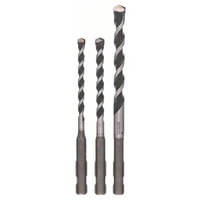Bosch Accessories 2609256918 Hartmetall Mehrzweckbohrer-Set 3teilig 5 mm, 6 mm, 8mm SDS-Quick 1 Set Bosch Accessories 2609256918 Hartmetall Mehrzweckbohrer-Set 3teilig 5 mm, 6 mm, 8mm SDS-Quick 1 Set