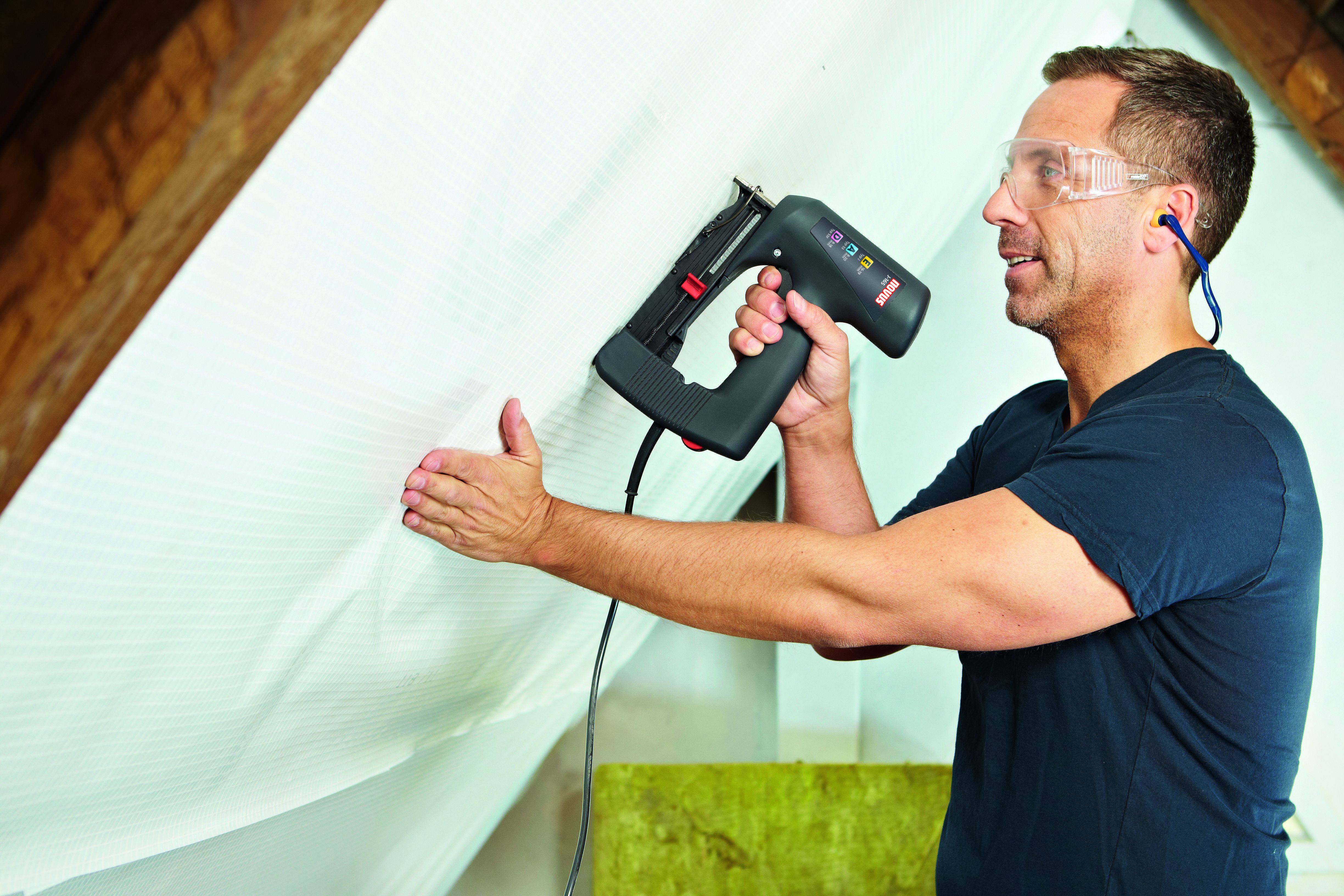 Novus Tools J-165 EAD 105112200 Elektrotacker Klammerntyp Typ 53, Typ 53F Klammernlänge 8 - 18 mm