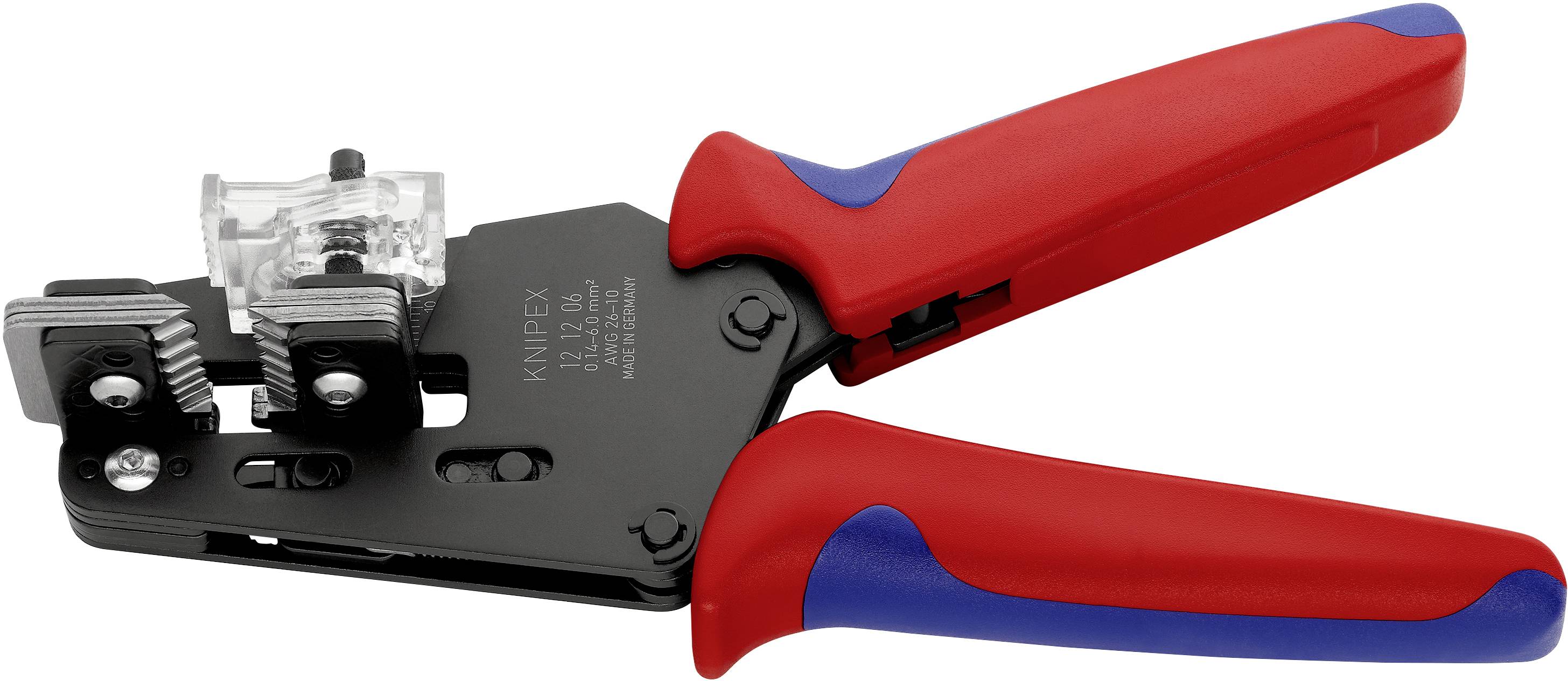 Knipex 12 12 06 12 12 06 Abisolierzange 0.14 bis 6 mm² 10 bis 26