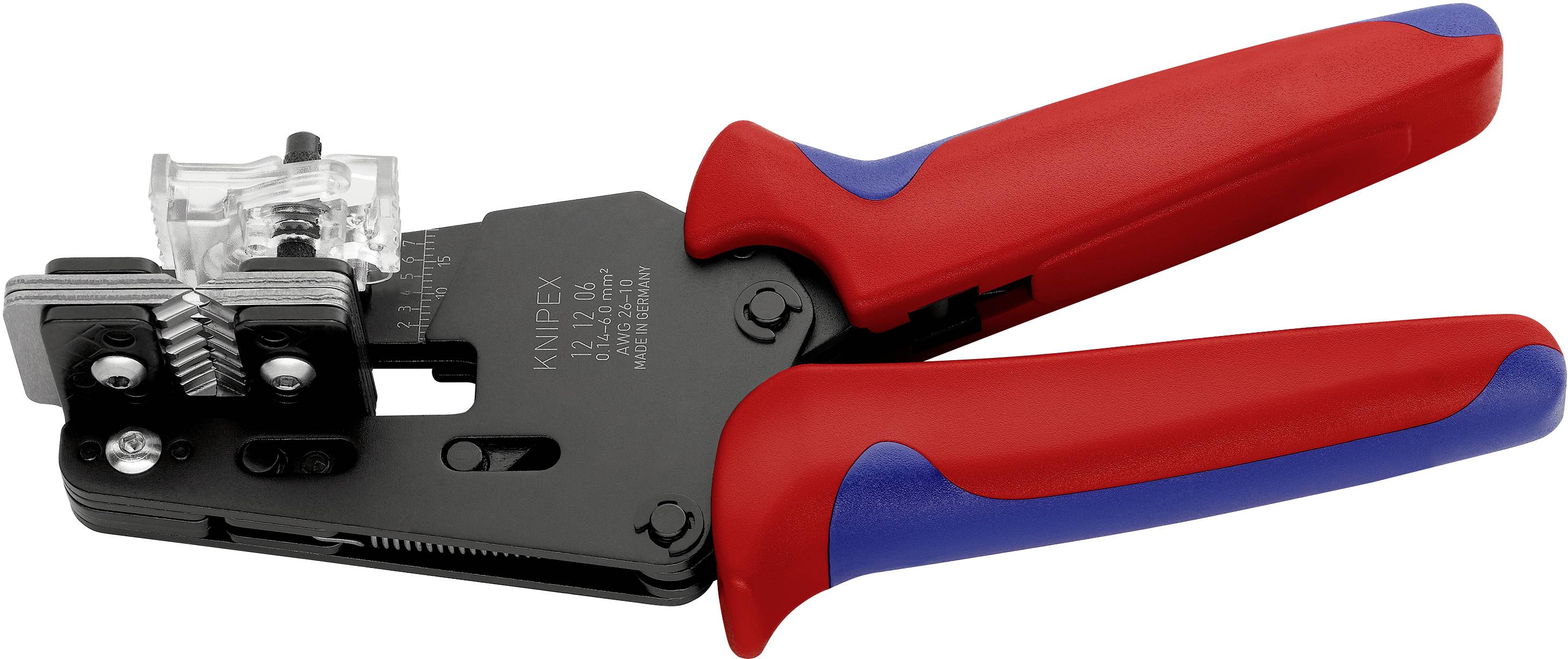Knipex 12 12 06 12 12 06 Abisolierzange 0.14 bis 6 mm² 10 bis 26