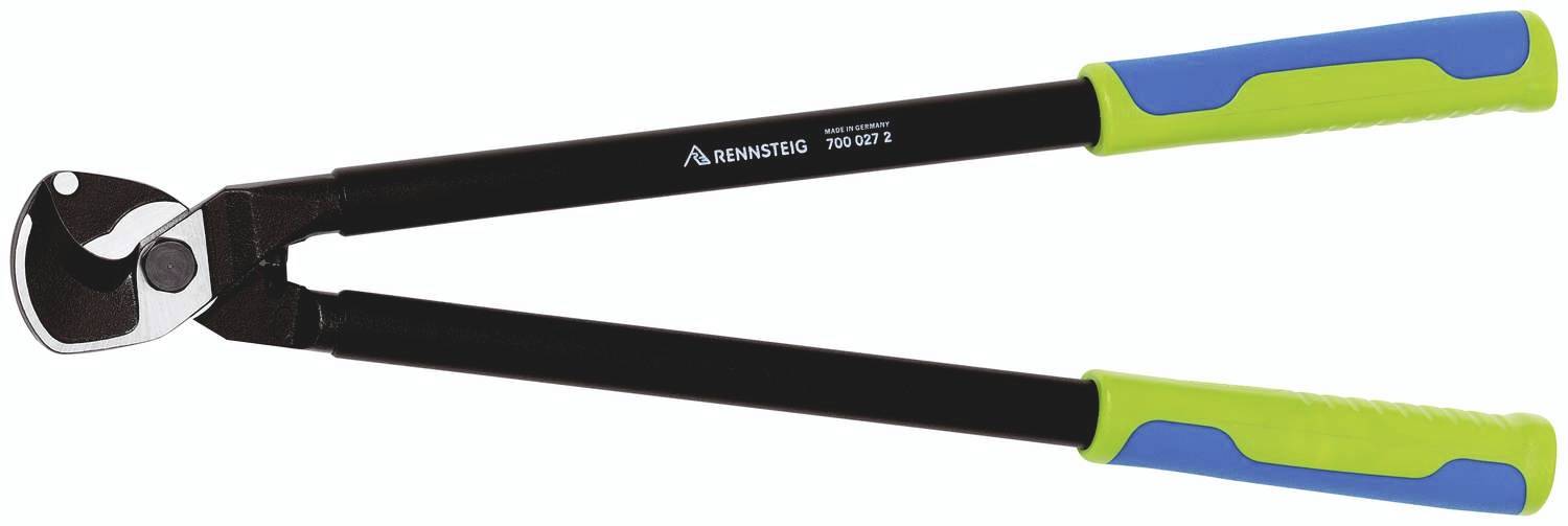 Rennsteig Werkzeuge D27 700 027 2 Kabelschere Geeignet für (Abisoliertechnik) Alu- und Kupferkabel, ein- und mehrdrähtig 27mm