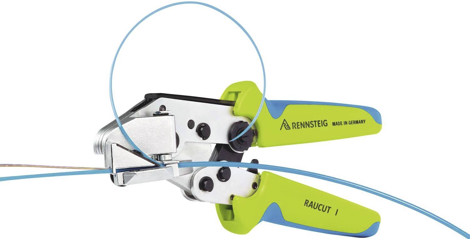 Rennsteig Werkzeuge 8007 1070 6 Raucut 1 Schneidzange Geeignet für Glasfaserkabel, Mini-Bündeladern 0.9 bis 4.2mm