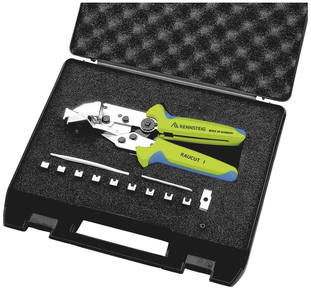 Rennsteig Werkzeuge 8007 1070 6 Raucut 1 Schneidzange Geeignet für Glasfaserkabel, Mini-Bündeladern 0.9 bis 4.2mm