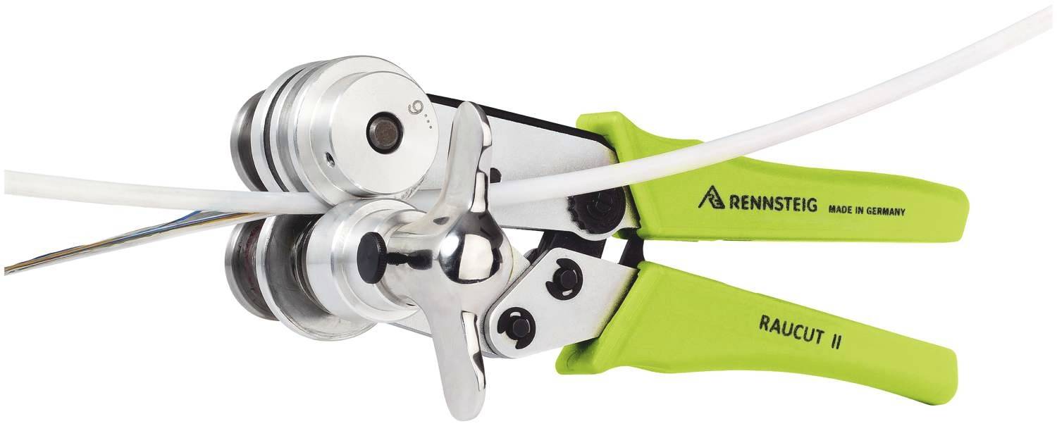 Rennsteig Werkzeuge 8007 3030 6 Raucut 2 Schneidzange Geeignet für Maxibündeladern 4 bis 14mm