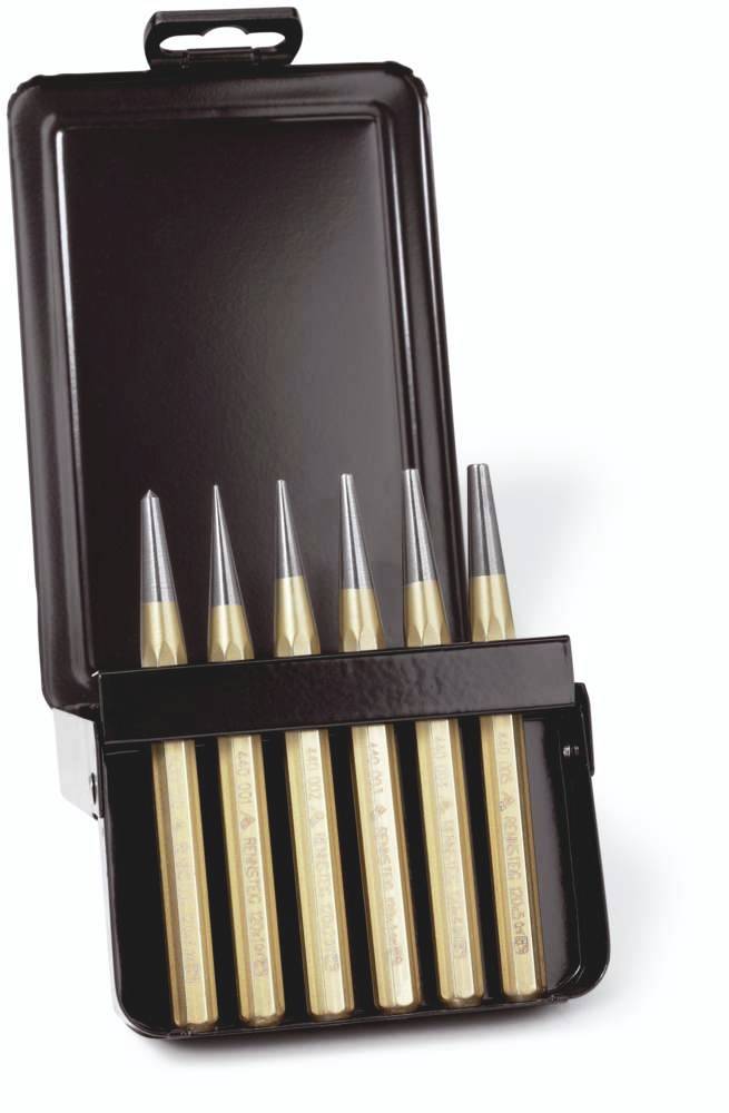 Rennsteig Werkzeuge Durchtreibersatz in Metall-Kassette 424 130 0