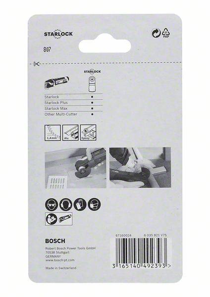 Bosch Accessories 2608661636 ACZ 85 EB Bimetall Segmentsägeblatt 85 mm 1 St.
