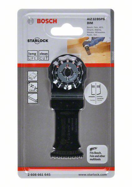 Bosch Accessories 2608661645 AIZ 32 BSPB Bimetall Tauchsägeblatt Tauchsägeblatt 32 mm 1 St.