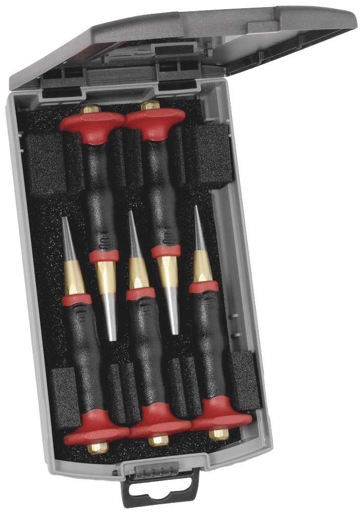 Rennsteig Werkzeuge Durchtreibersatz in Kunststoff-Kassette 424 142 0