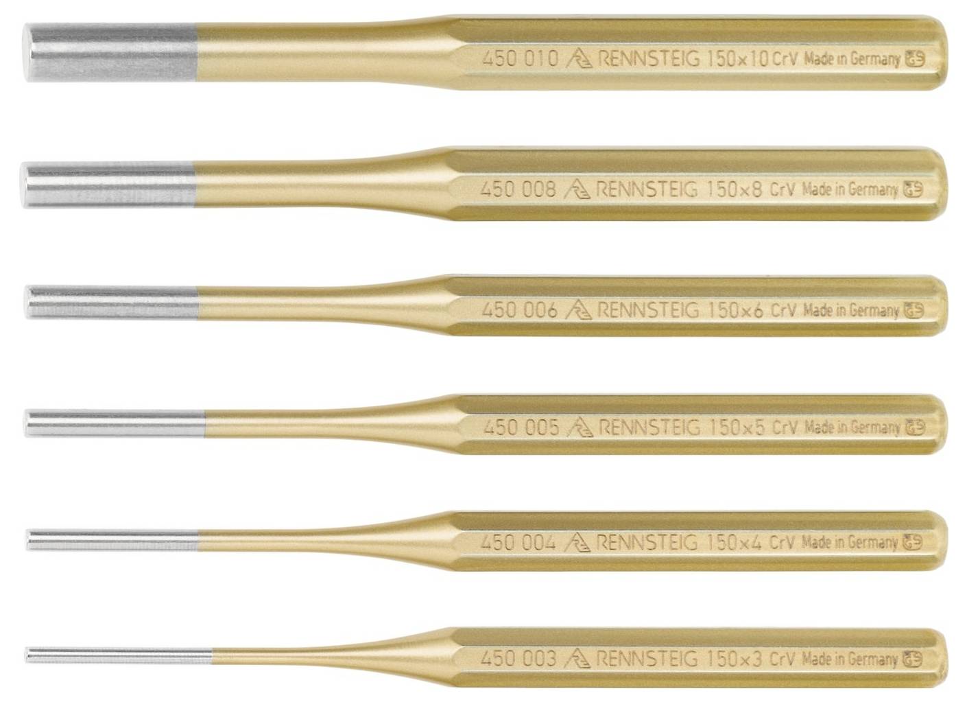 Rennsteig Werkzeuge Splintentreibersatz 425 170 0