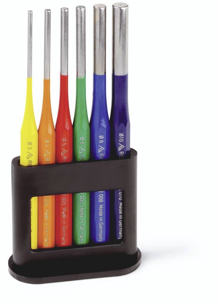 Rennsteig Werkzeuge Splintentreibersatz Exkl. bunt Ku.-Halt 425 560 6 RC