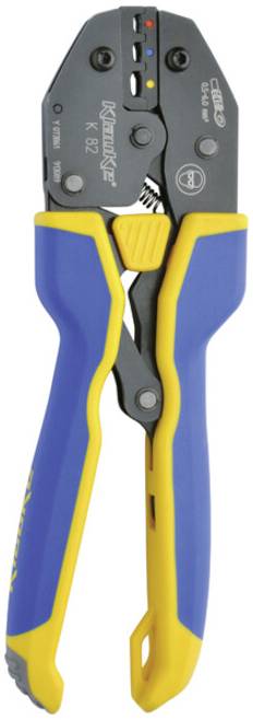 Klauke K82A K82A Presszange Isolierte Kabelschuhe, Isolierte Kabelverbinder 0.5 bis 6mm²