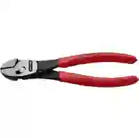 Knipex TwinForce 73 71 180 Werkstatt Kraft-Seitenschneider mit Facette 180mm Knipex TwinForce 73 71 180 Werkstatt Kraft-Seitenschneider mit Facette 180mm
