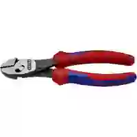 Knipex TwinForce 73 72 180 Werkstatt Kraft-Seitenschneider mit Facette 180 mm Knipex TwinForce 73 72 180 Werkstatt Kraft-Seitenschneider mit Facette 180 mm
