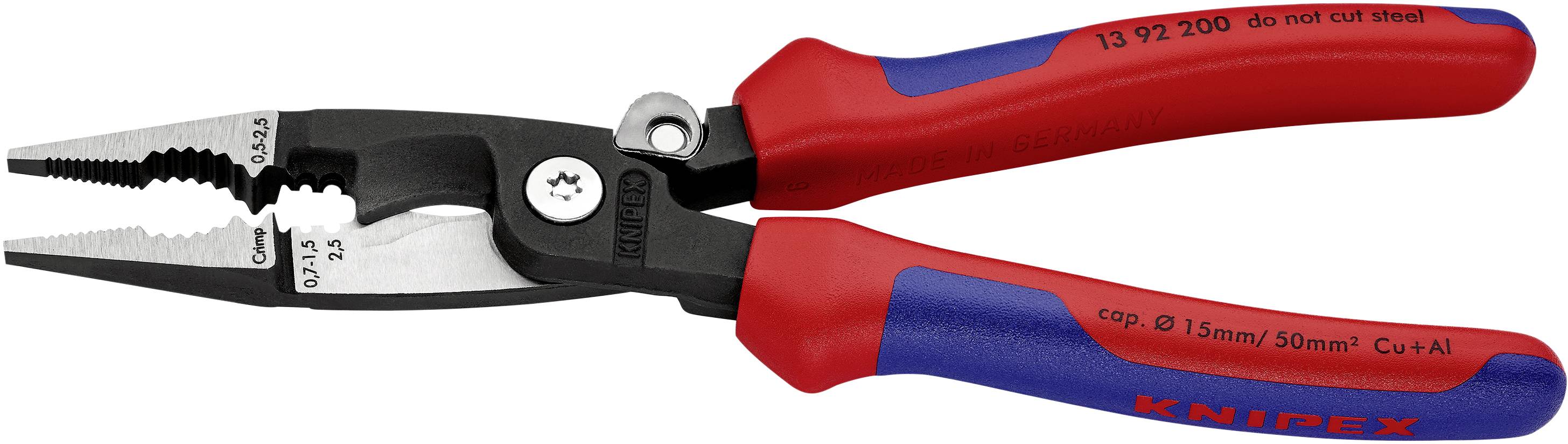 Knipex 13 92 200 Multifunktionszange 50 mm² (max) 0 awg (max) 15 mm (max)