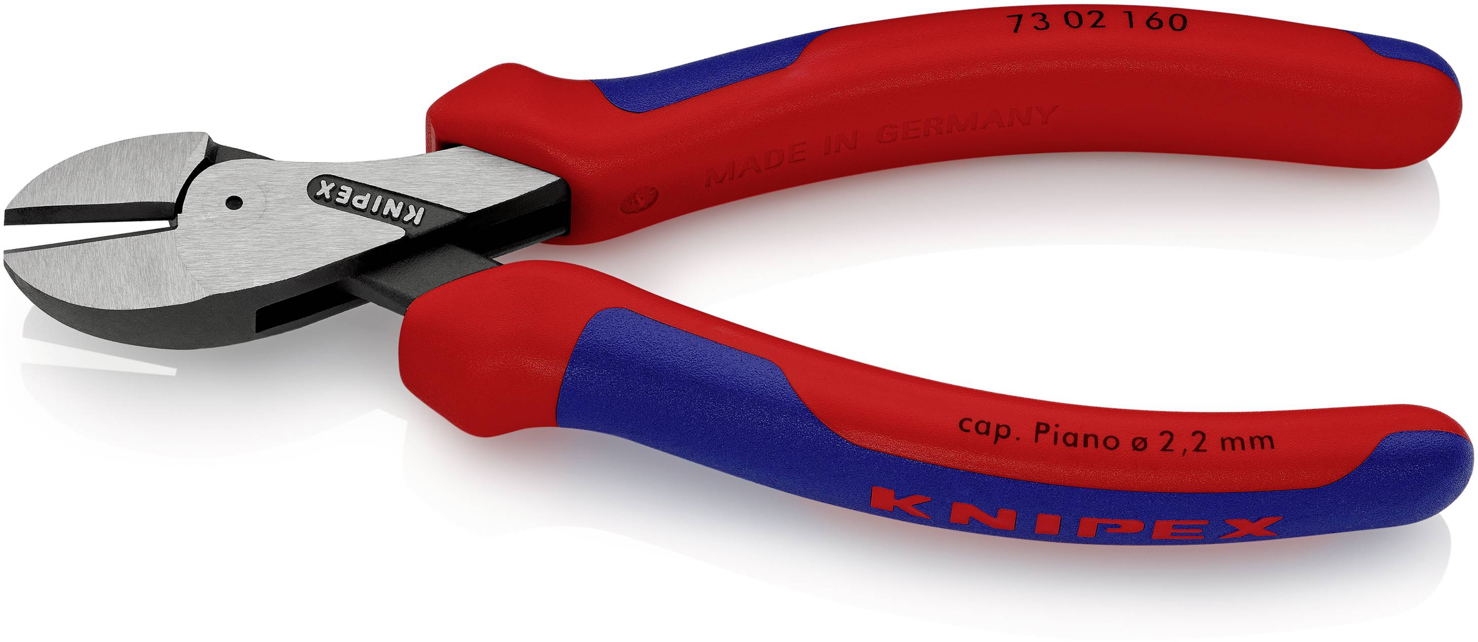 Knipex X-Cut 73 02 160 Werkstatt Seitenschneider mit Facette 160 mm