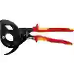 Knipex 95 36 320 Ratschen-Kabelschneider Geeignet für (Abisoliertechnik) Alu- und Kupferkabel, ein- und mehrdrähtig 60mm 600mm² Knipex 95 36 320 Ratschen-Kabelschneider Geeignet für (Abisoliertechnik) Alu- und Kupferkabel, ein- und mehrdrähtig 60mm 600mm²