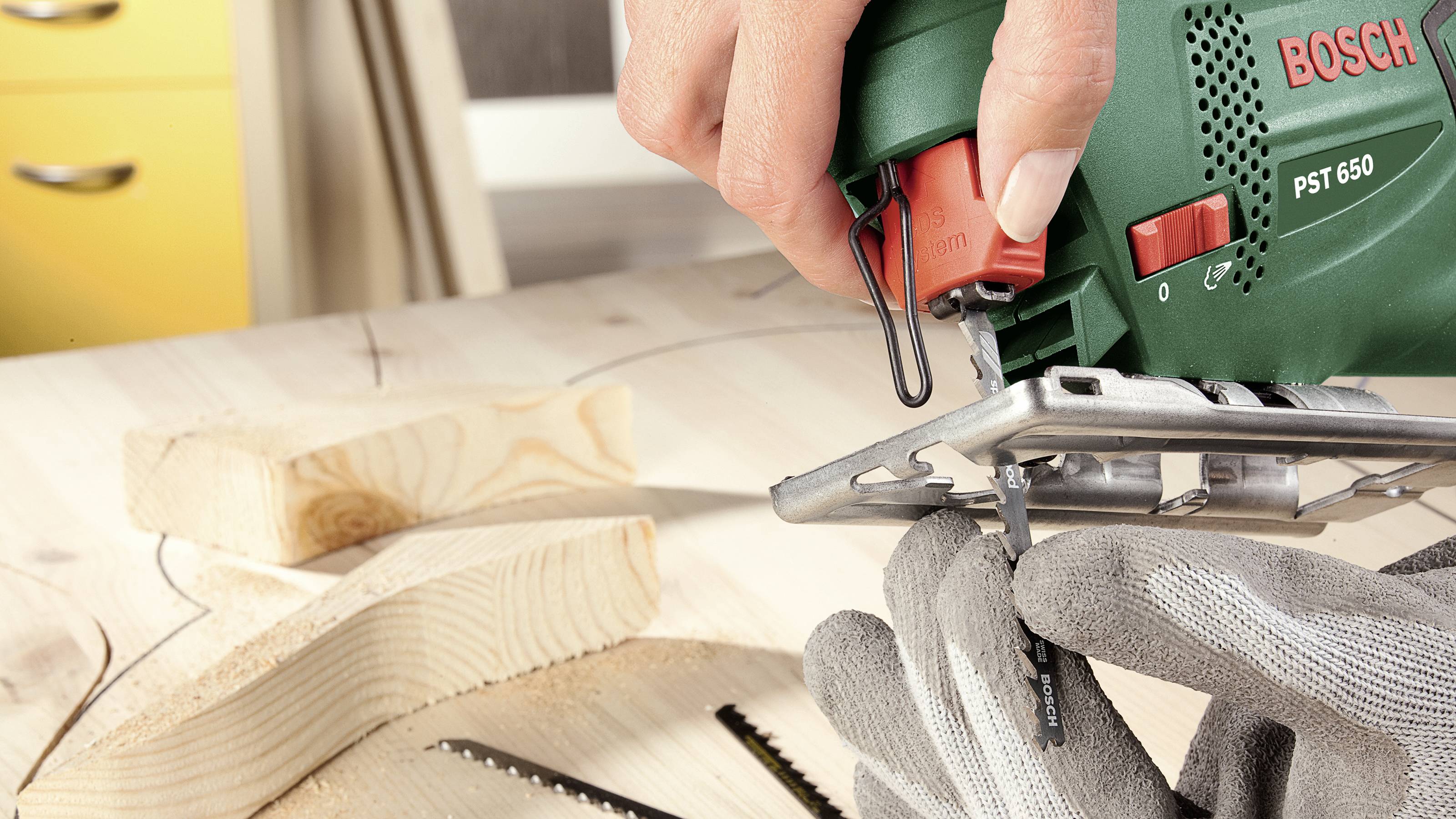 Bosch Home and Garden PST 650 Stichsäge 06033A0700 inkl. Koffer 500 W