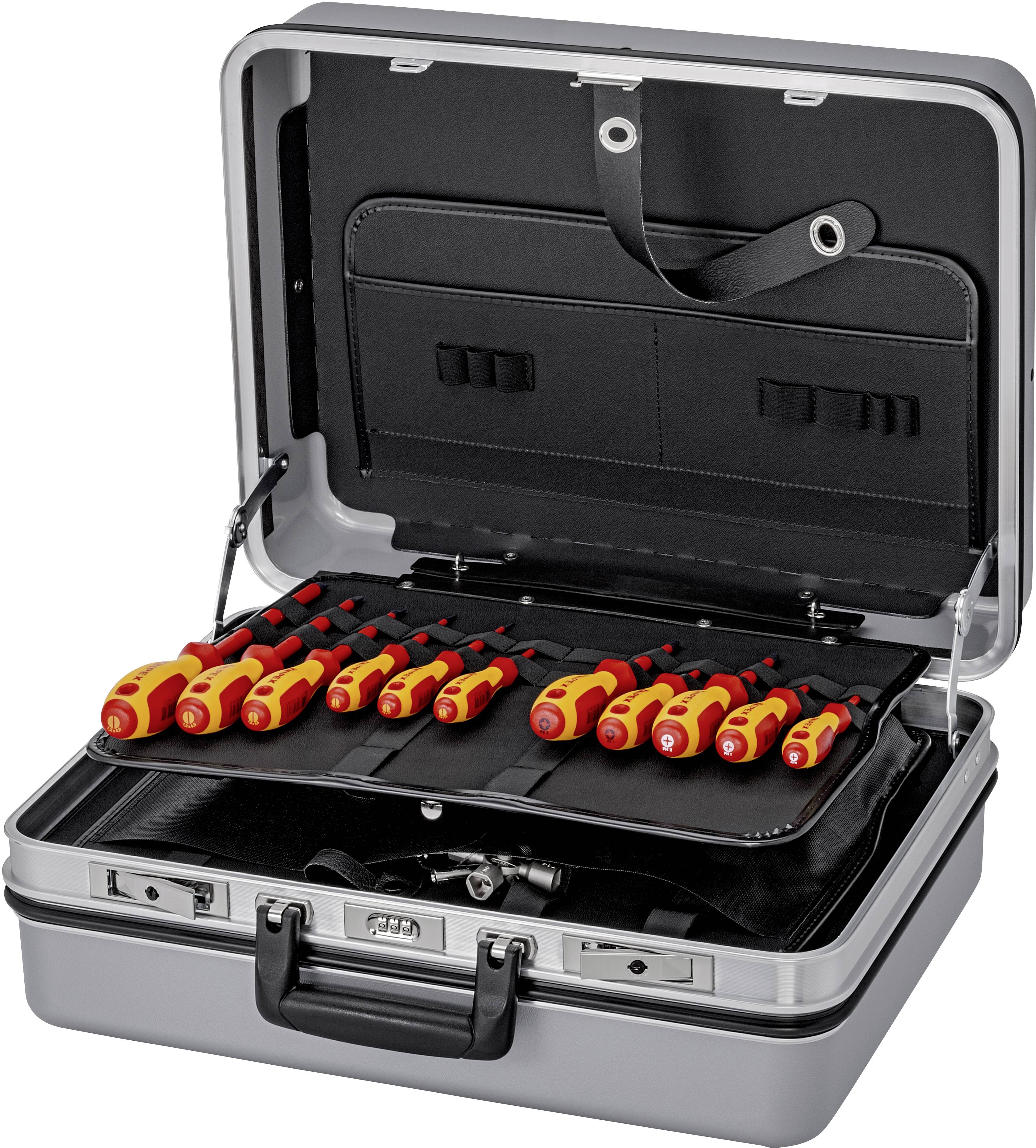 Knipex 00 21 30 Elektriker Werkzeugkoffer bestückt 23teilig