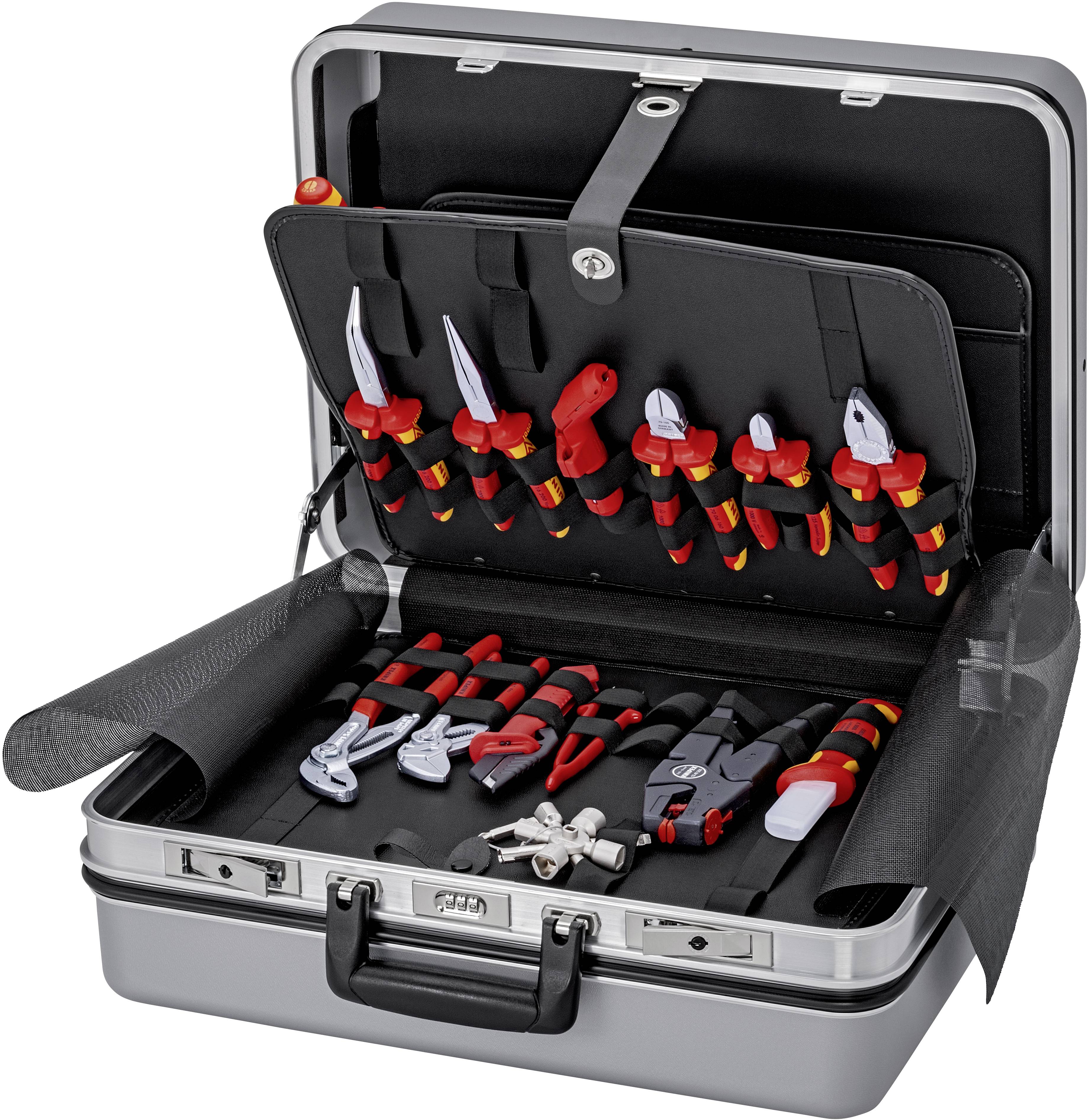 Knipex 00 21 30 Elektriker Werkzeugkoffer bestückt 23teilig