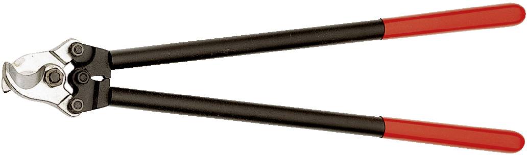 Knipex 95 21 600 Kabelschere Geeignet für (Abisoliertechnik) Alu- und Kupferkabel, ein- und mehrdrähtig 27 mm 150 mm² 5