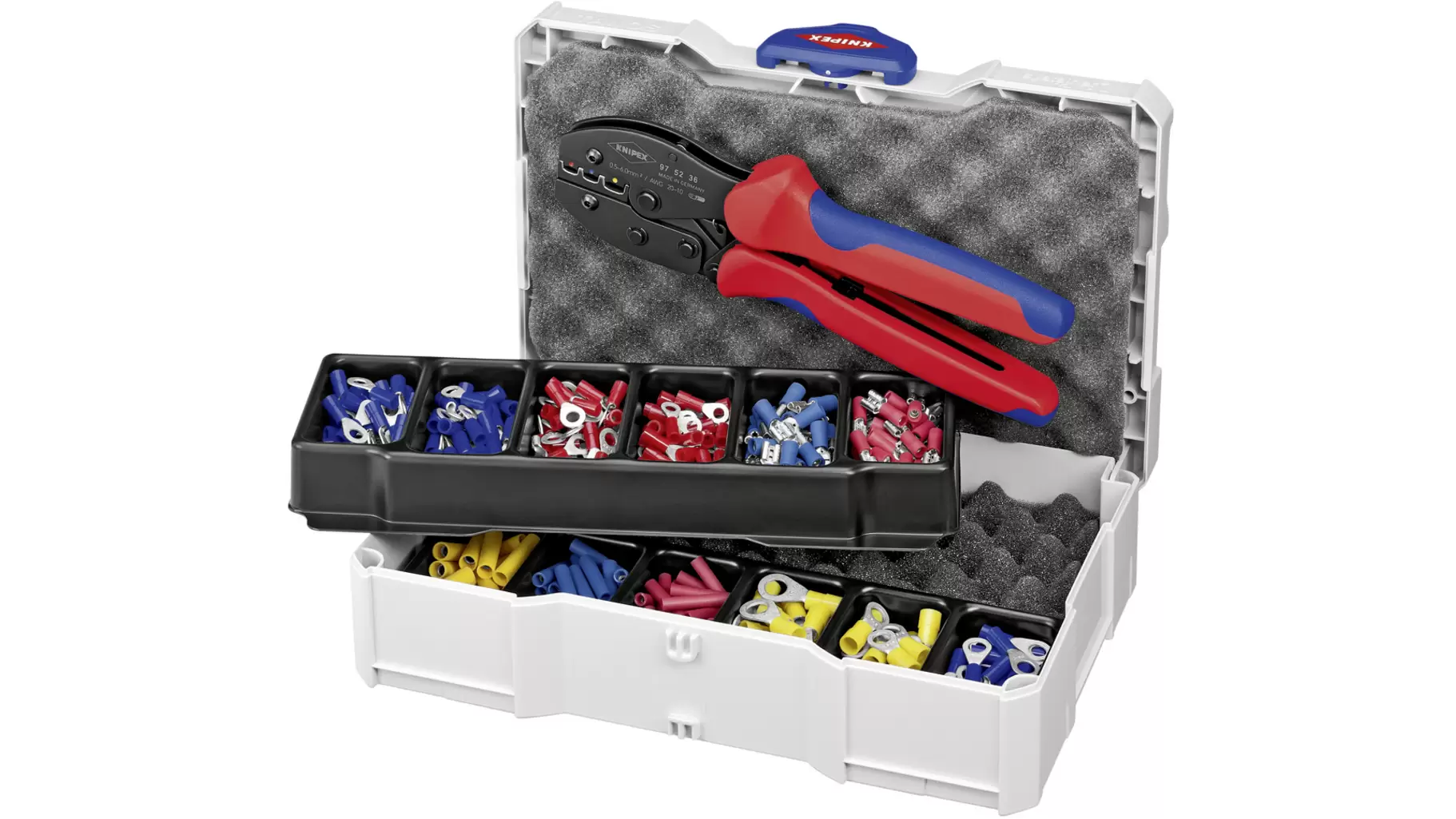 Presszange, für isolierte Kabelschuhe, 0,5-6,0 mm² | 135781 Presszange, für isolierte Kabelschuhe, 0,5-6,0 mm² | 135781