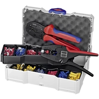 Knipex 97 90 22 Crimpzange Isolierte Kabelschuhe, Isolierte Steckverbinder, Isolierte Stoßverbinder Knipex 97 90 22 Crimpzange Isolierte Kabelschuhe, Isolierte Steckverbinder, Isolierte Stoßverbinder