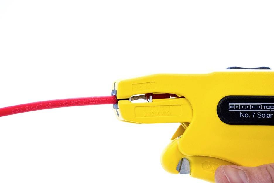 WEICON TOOLS No.7 Solar 10025011 Abisolierzange 1.5 bis 10 mm² 8 bis 16 awg