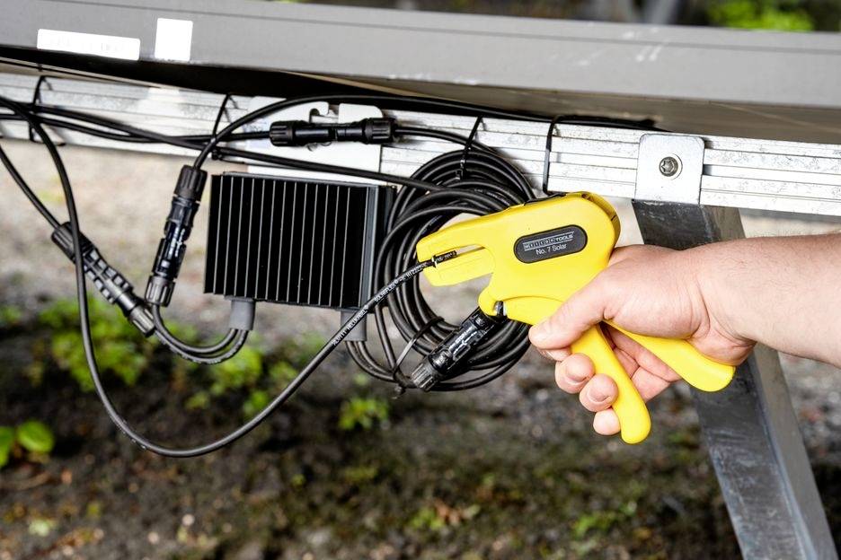 WEICON TOOLS No.7 Solar 10025011 Abisolierzange 1.5 bis 10 mm² 8 bis 16 awg