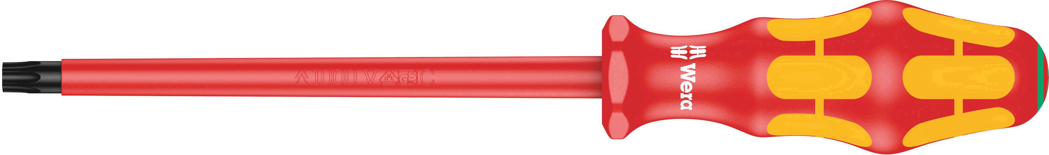 Wera 167 i VDE Torx-Schraubendreher Größe (Schraubendreher) T 45 Klingenlänge: 150 mm DIN EN 60900