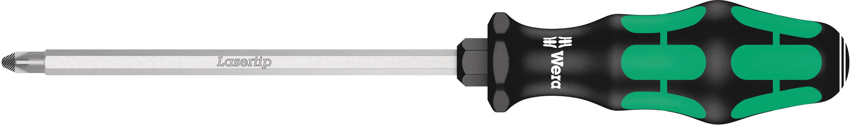 Wera 355 05009343001 Werkstatt Kreuzschlitz-Schraubendreher PZ 3 Klingenlänge: 150 mm