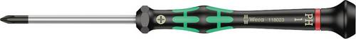 Wera 2050 05118023001 Elektronik- u. Feinmechanik Kreuzschlitz-Schraubendreher PH 1 Klingenlänge: 6
