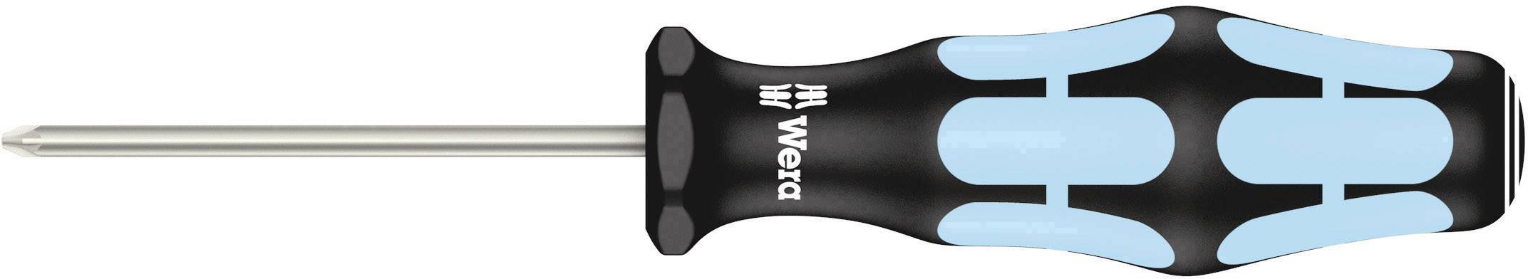 Wera 3355 05032030001 Werkstatt Kreuzschlitz-Schraubendreher PZ 0 Klingenlänge: 60 mm