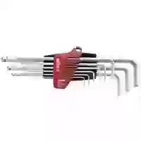 Wiha Innen-Sechskant Winkelschraubendreher-Set 1.5 mm, 2 mm, 2.5 mm, 3 mm, 4 mm, 5 mm, 6 mm, 8 mm, 10mm 9teilig Wiha Innen-Sechskant Winkelschraubendreher-Set 1.5 mm, 2 mm, 2.5 mm, 3 mm, 4 mm, 5 mm, 6 mm, 8 mm, 10mm 9teilig