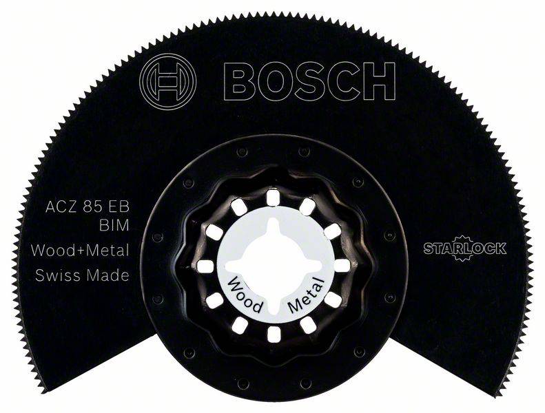 Bosch Accessories 2609256943 ACZ 85 EB Bimetall Segmentsägeblatt 85 mm 1 St.