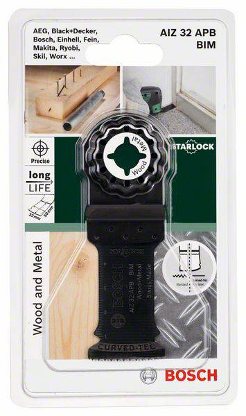 Bosch Accessories 2609256945 AIZ 28 EB Bimetall Tauchsägeblatt 28mm 1St.