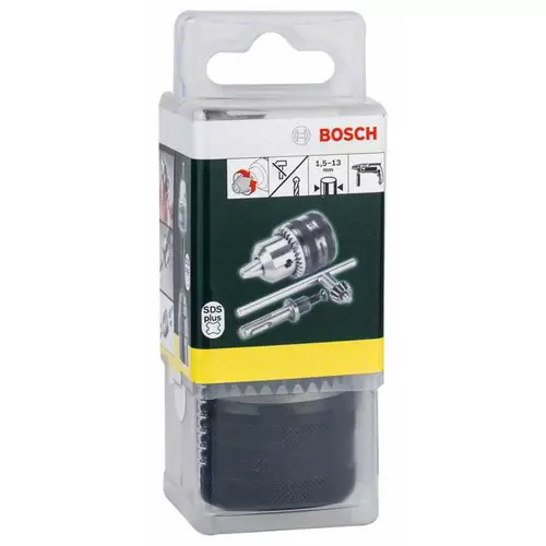 Bosch Accessories SDS plus-Adapter mit Bohrfutter, 1,5 - 13mm 2607000982 Bosch Accessories SDS plus-Adapter mit Bohrfutter, 1,5 - 13mm 2607000982