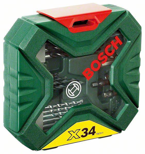 Bosch Accessories 2607010608 X-Line 34teilig Universal-Bohrersortiment