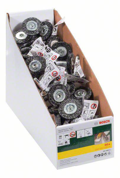 Bosch Accessories Stahl-Drahtbuerste Scheib 38x6 mm/6