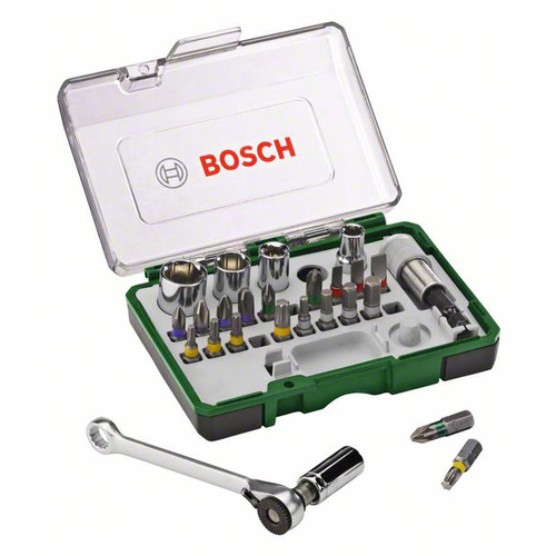 Bosch Accessories Promoline Steckschlüsselsatz metrisch 1/4" (6.3 mm) 27teilig 2607017160