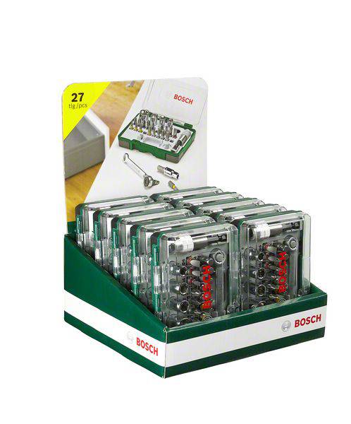 Bosch Accessories Promoline Steckschlüsselsatz metrisch 1/4" (6.3 mm) 27teilig 2607017160