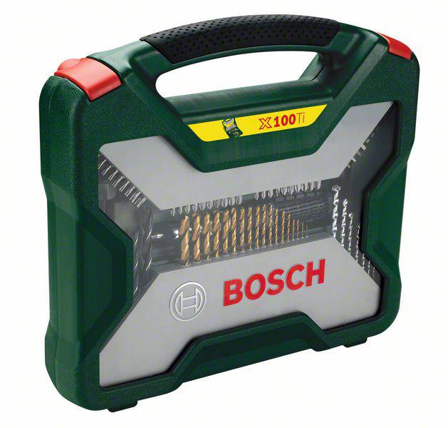 Bosch Accessories 2607019330 X-Line TiN 100teilig Universal-Bohrersortiment