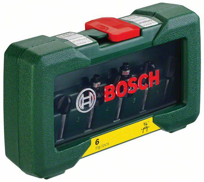 Bosch Accessories 2607019462 Frässet Hartmetall Schaftdurchmesser 6.3 mm