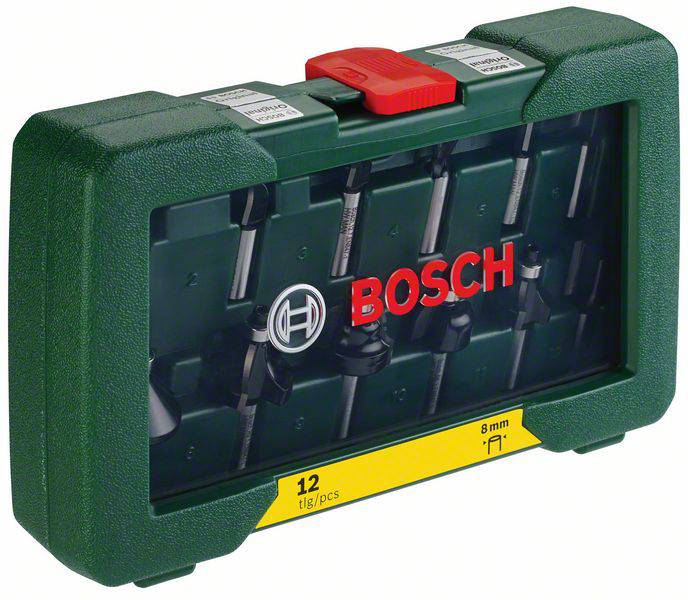 Bosch Power Tools 12-teiliges HM-Fräser-Set 2607019466