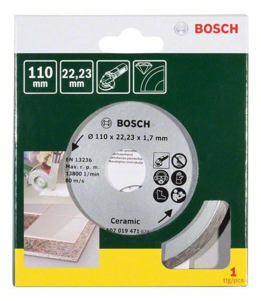 Bosch Accessories 2607019471 Diamanttrennscheibe Durchmesser 110 mm 1 St.