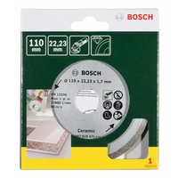 Bosch Accessories 2607019471 Diamanttrennscheibe Durchmesser 110 mm 1 St. Bosch Accessories 2607019471 Diamanttrennscheibe Durchmesser 110 mm 1 St.